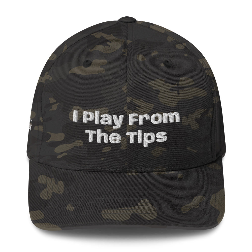 Structured Twill Cap “ I play from the Tips”