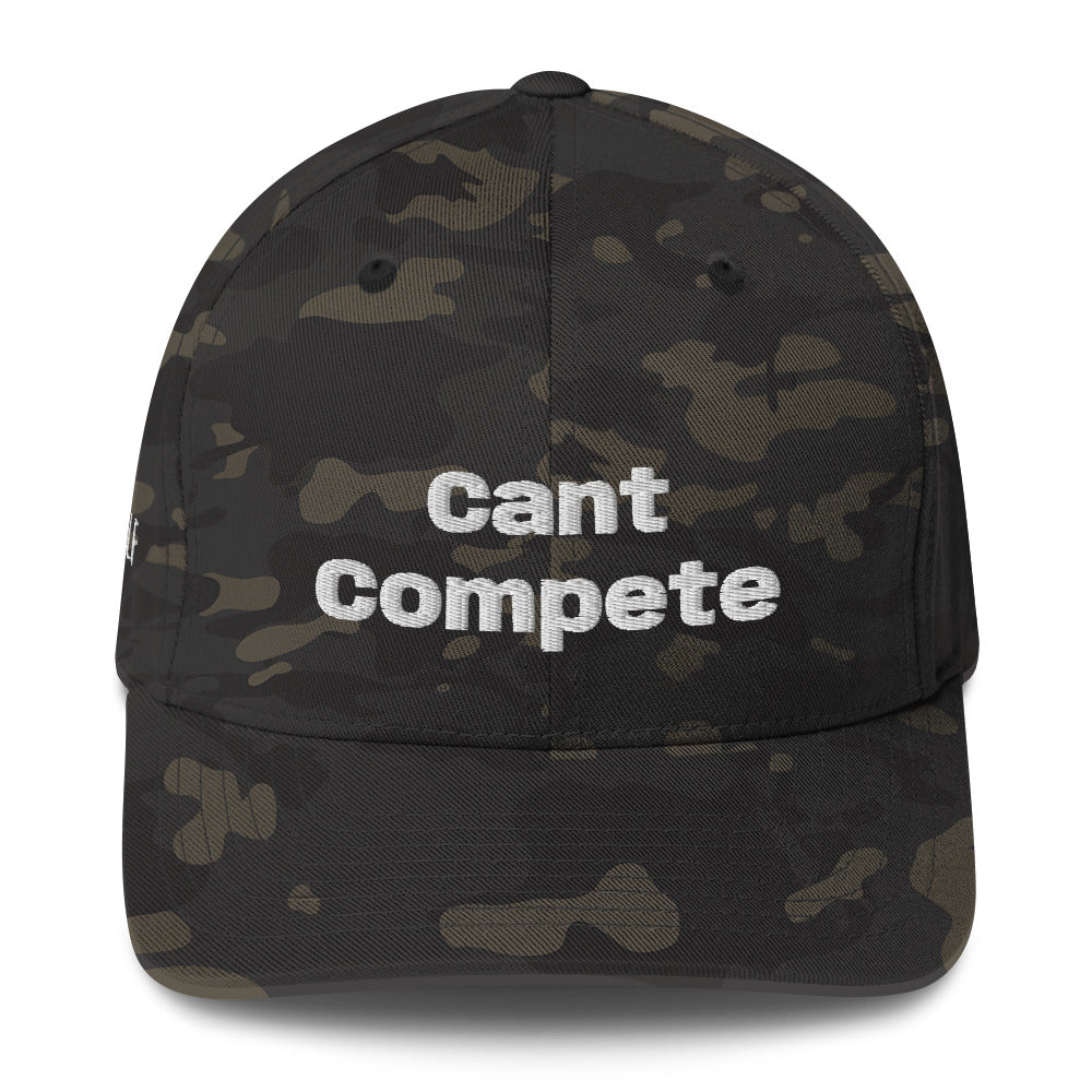 Structured Twill Cap "Cant Compete"