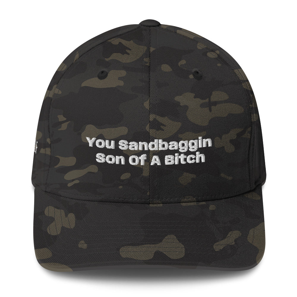 Structured Twill Cap “You Sandbaggin”