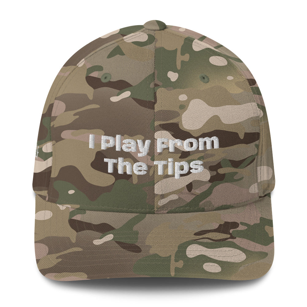 Structured Twill Cap “ I play from the Tips”