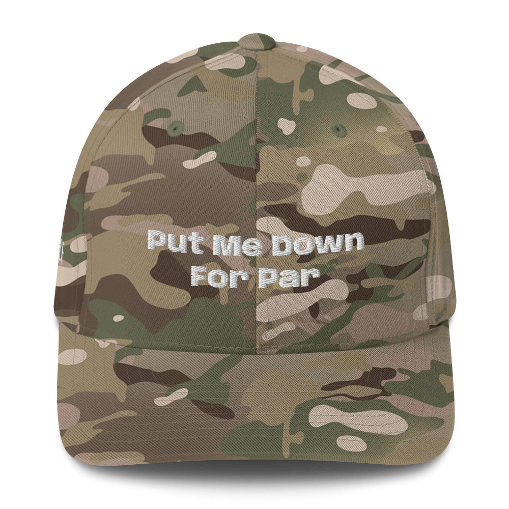 Structured Twill Cap “Put me down for Par”