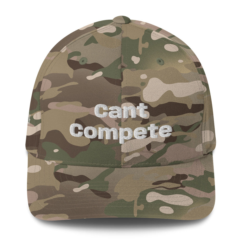 Structured Twill Cap "Cant Compete"