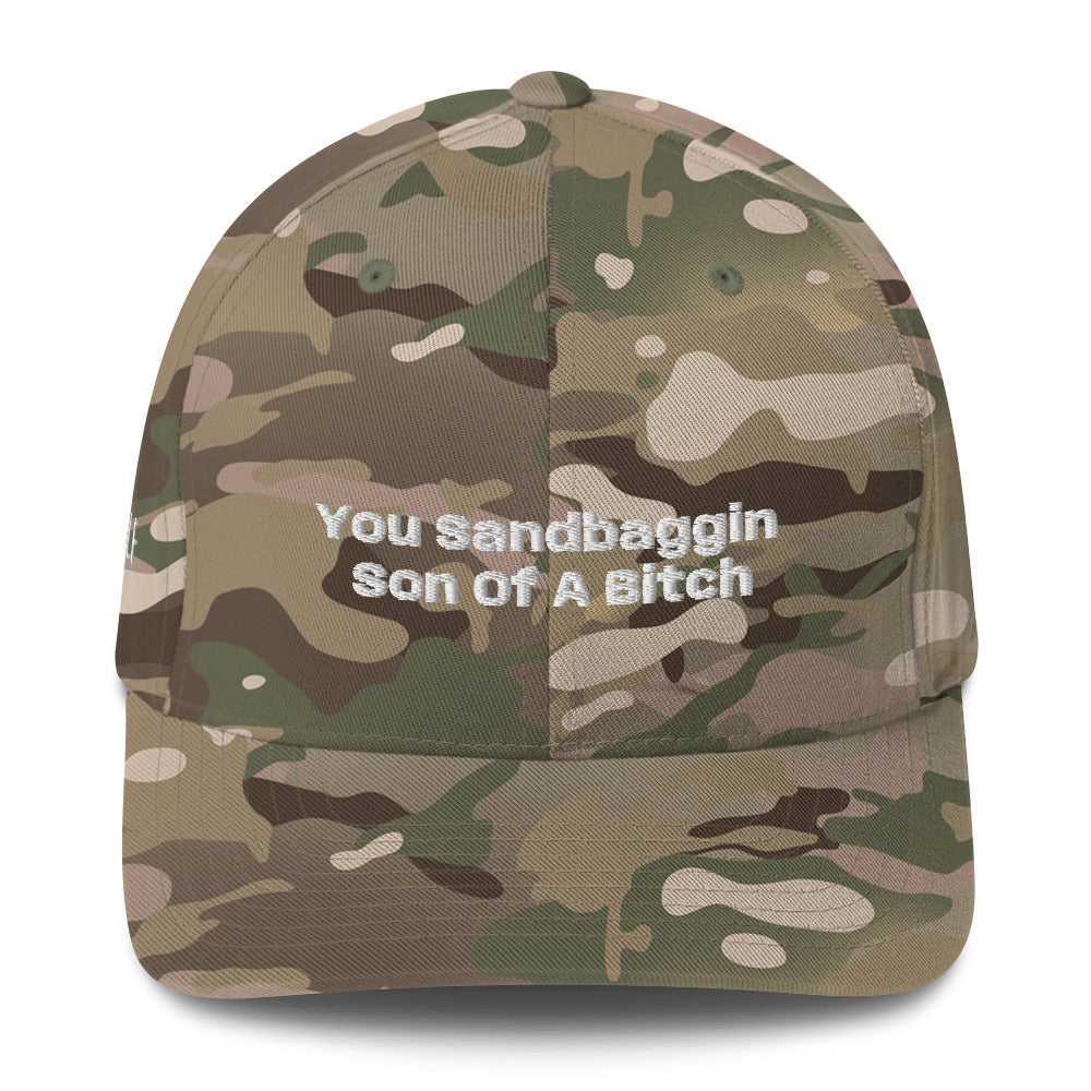 Structured Twill Cap “You Sandbaggin”