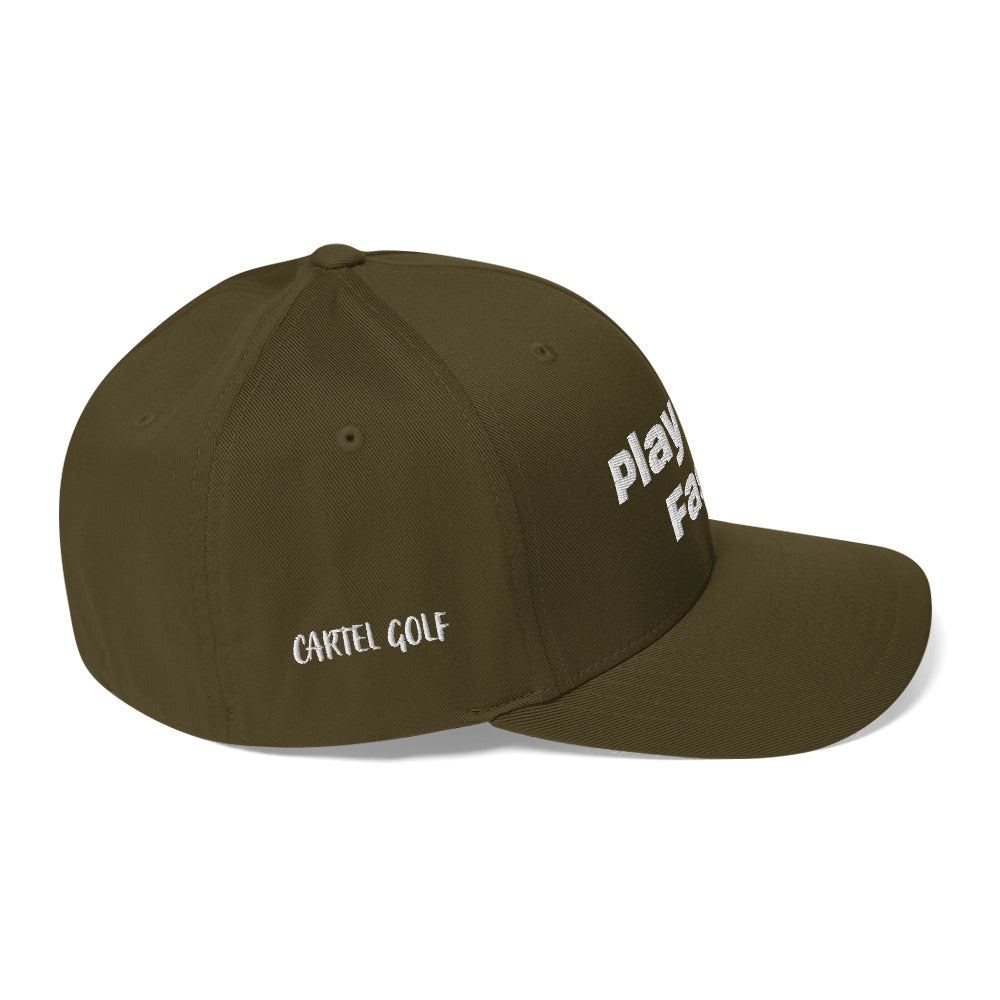 Structured Twill Cap "Play Bad Fast"