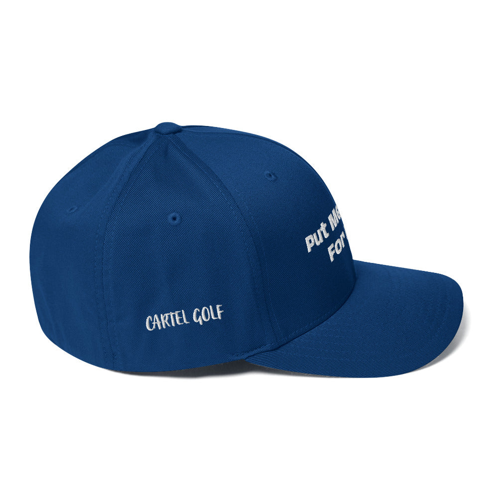 Structured Twill Cap “Put me down for Par”