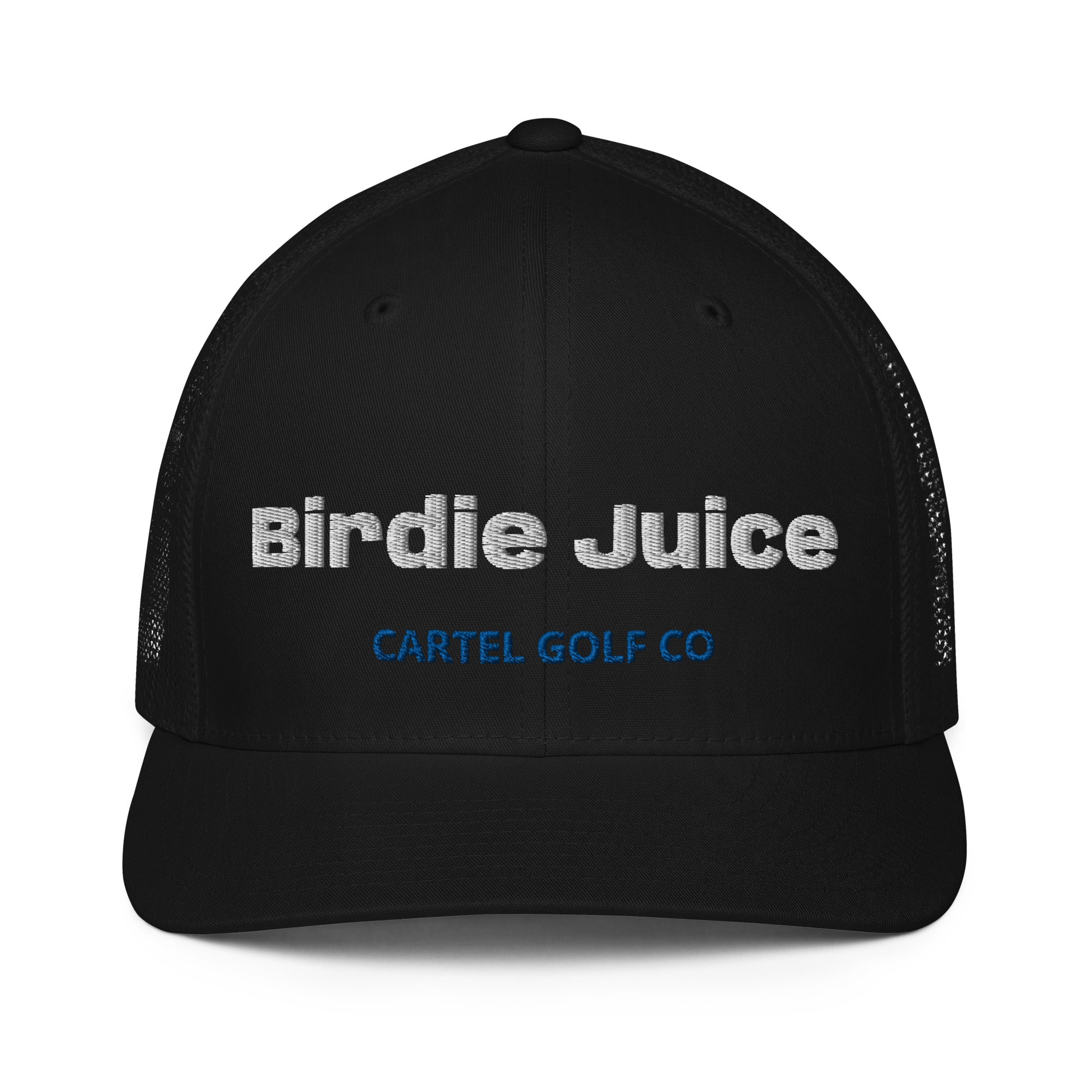 Closed-back trucker cap "Birdie Juice"