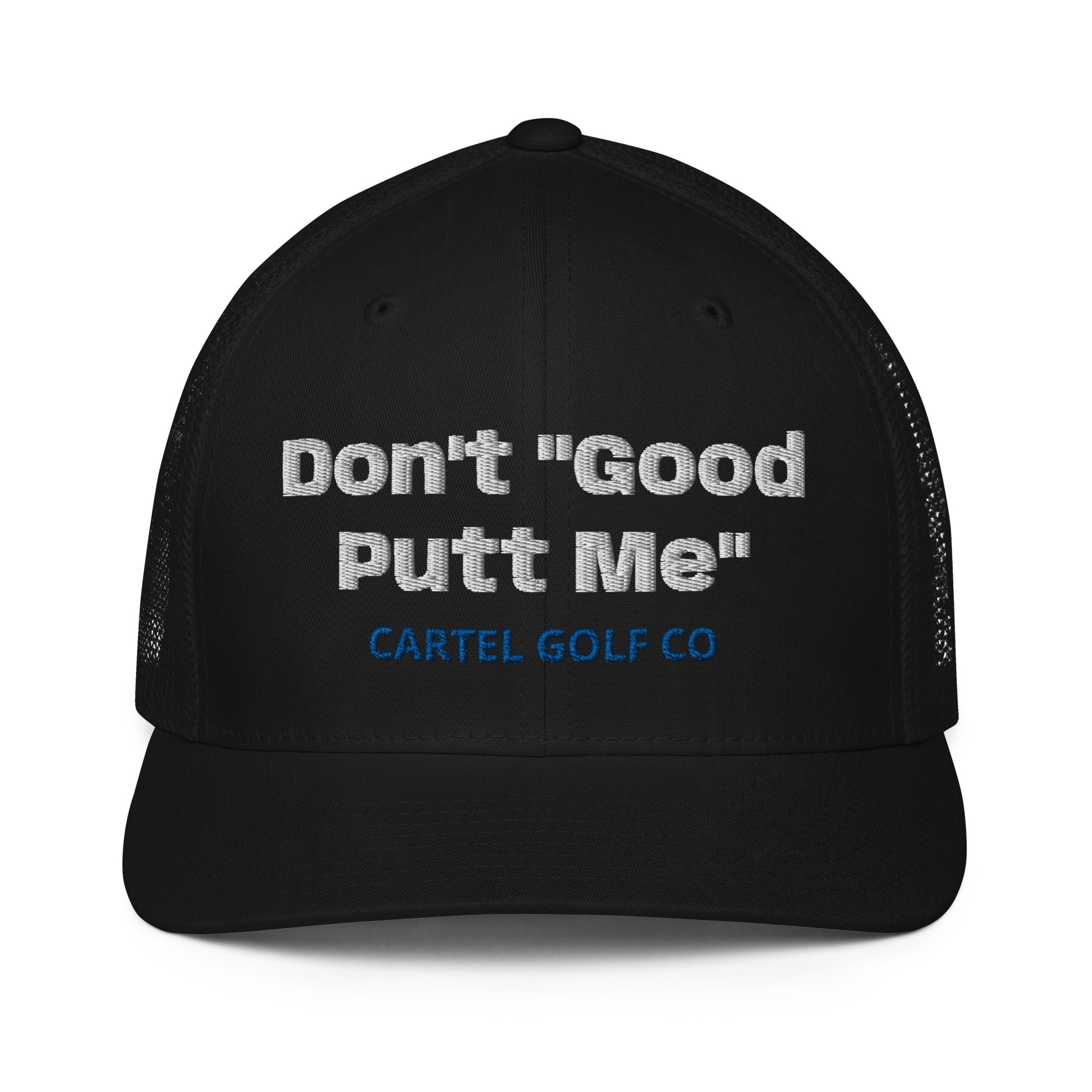 Closed-back trucker cap "Don't good putt Me"