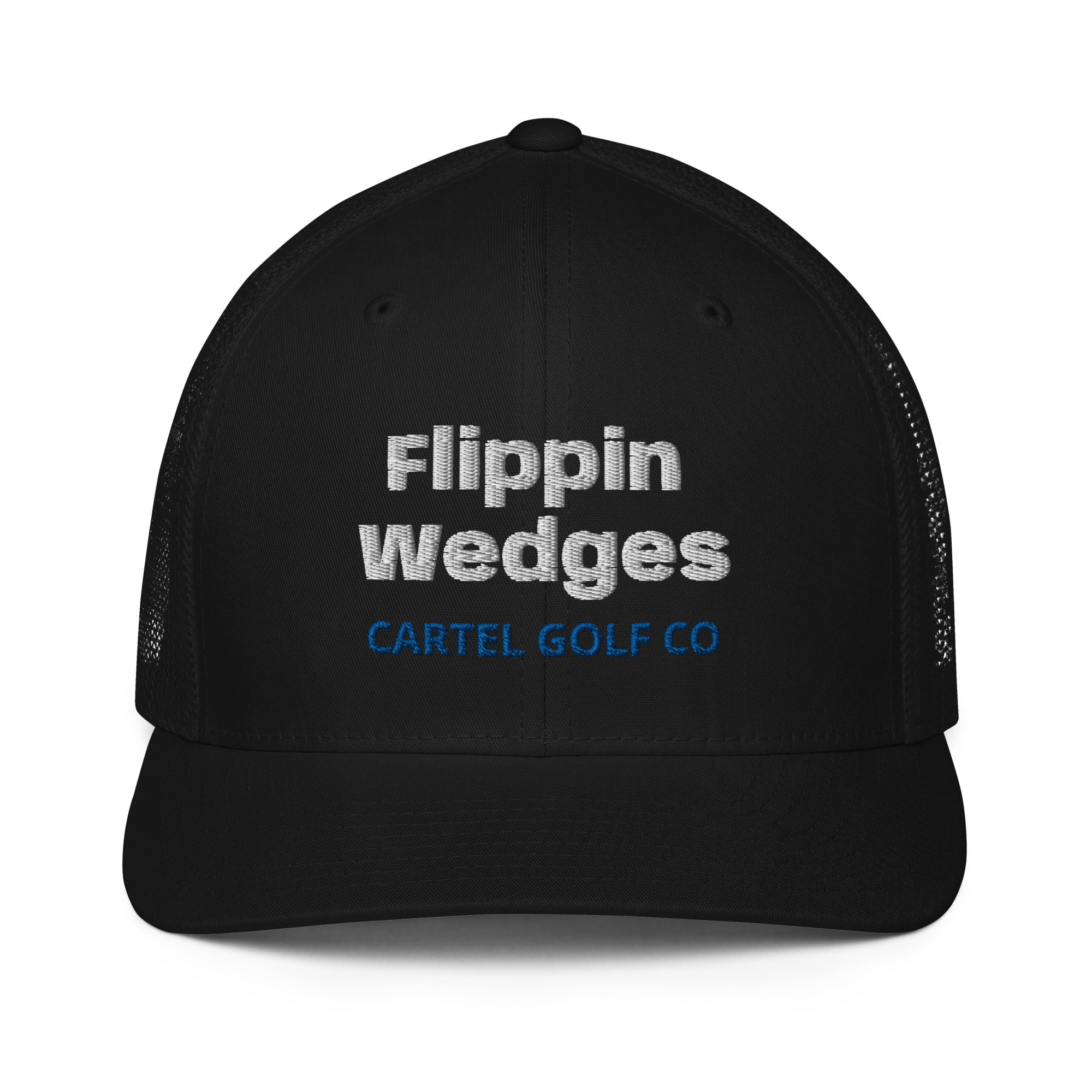 Closed-back trucker cap "Flippin Wedges"