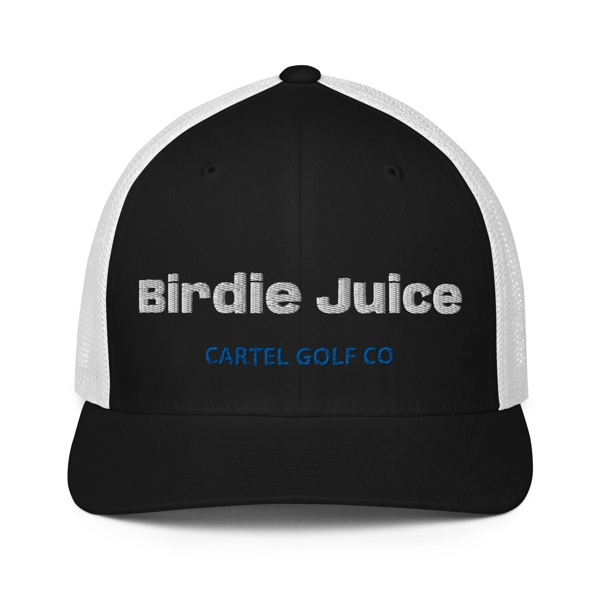 Closed-back trucker cap "Birdie Juice"