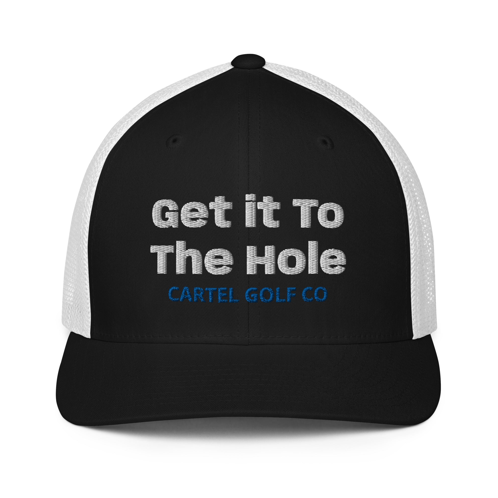 Closed-back trucker cap "Get it to the Hole"