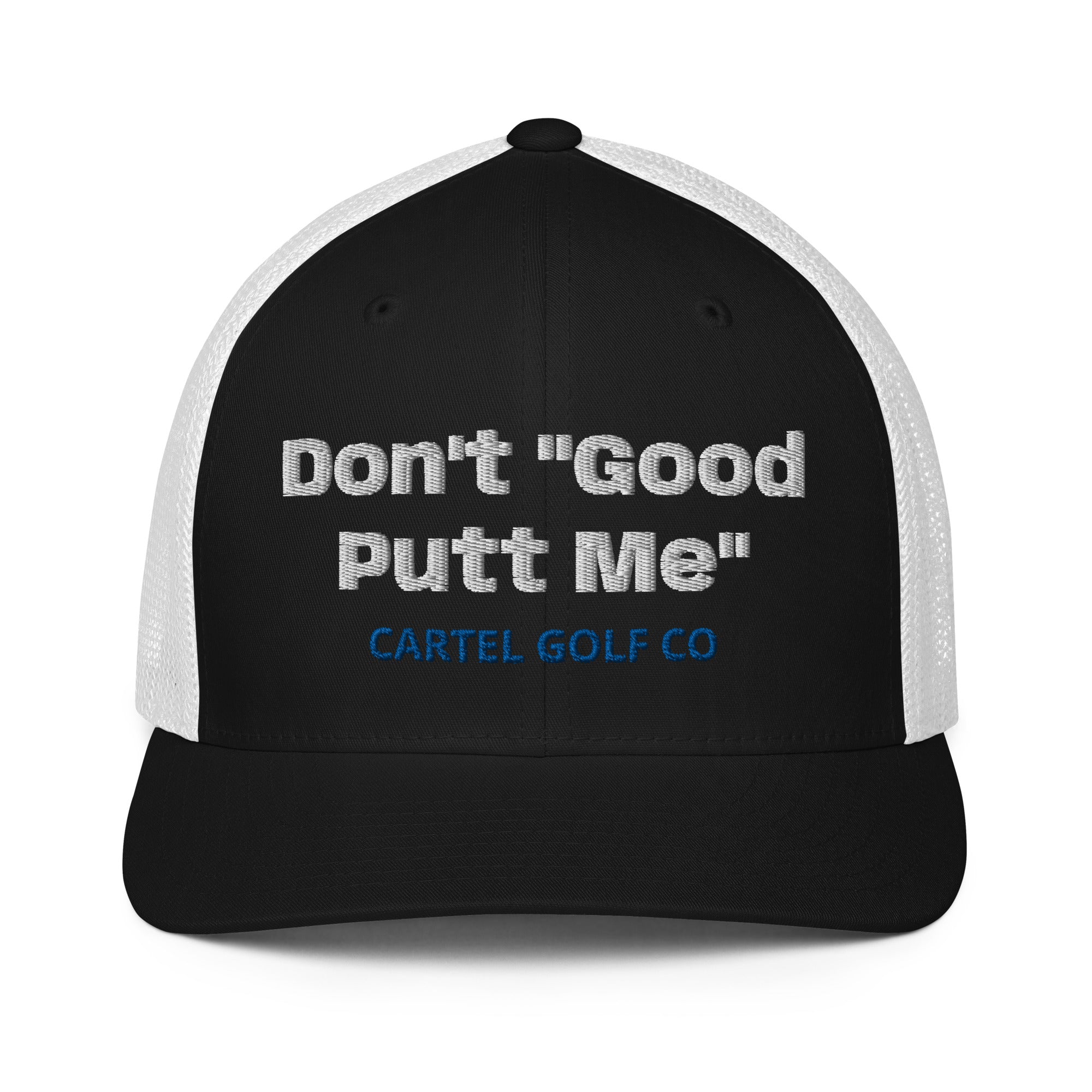 Closed-back trucker cap "Don't good putt Me"