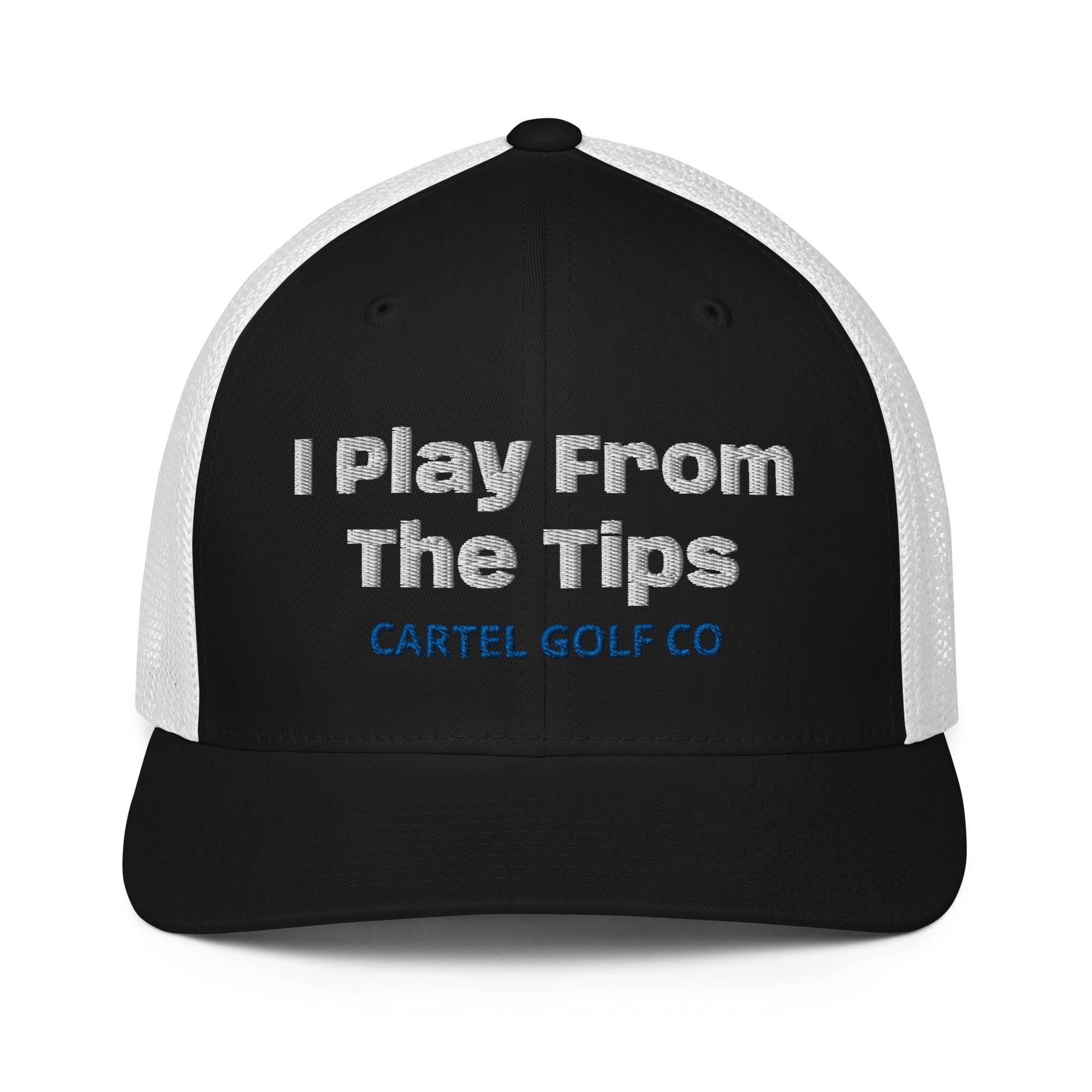 Closed-back trucker cap "I play from the Tips"