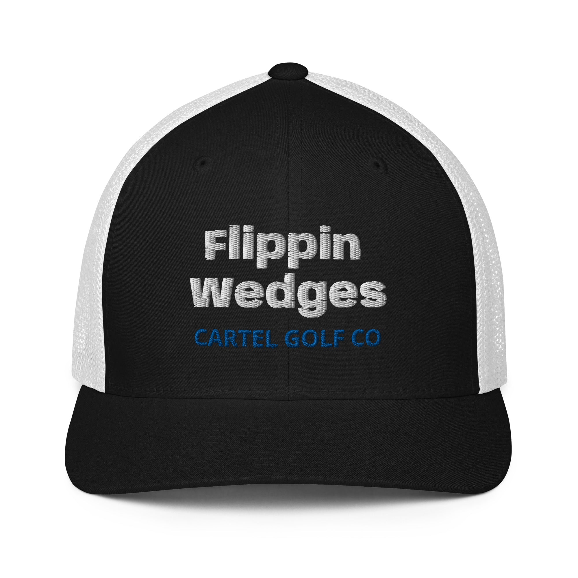 Closed-back trucker cap "Flippin Wedges"