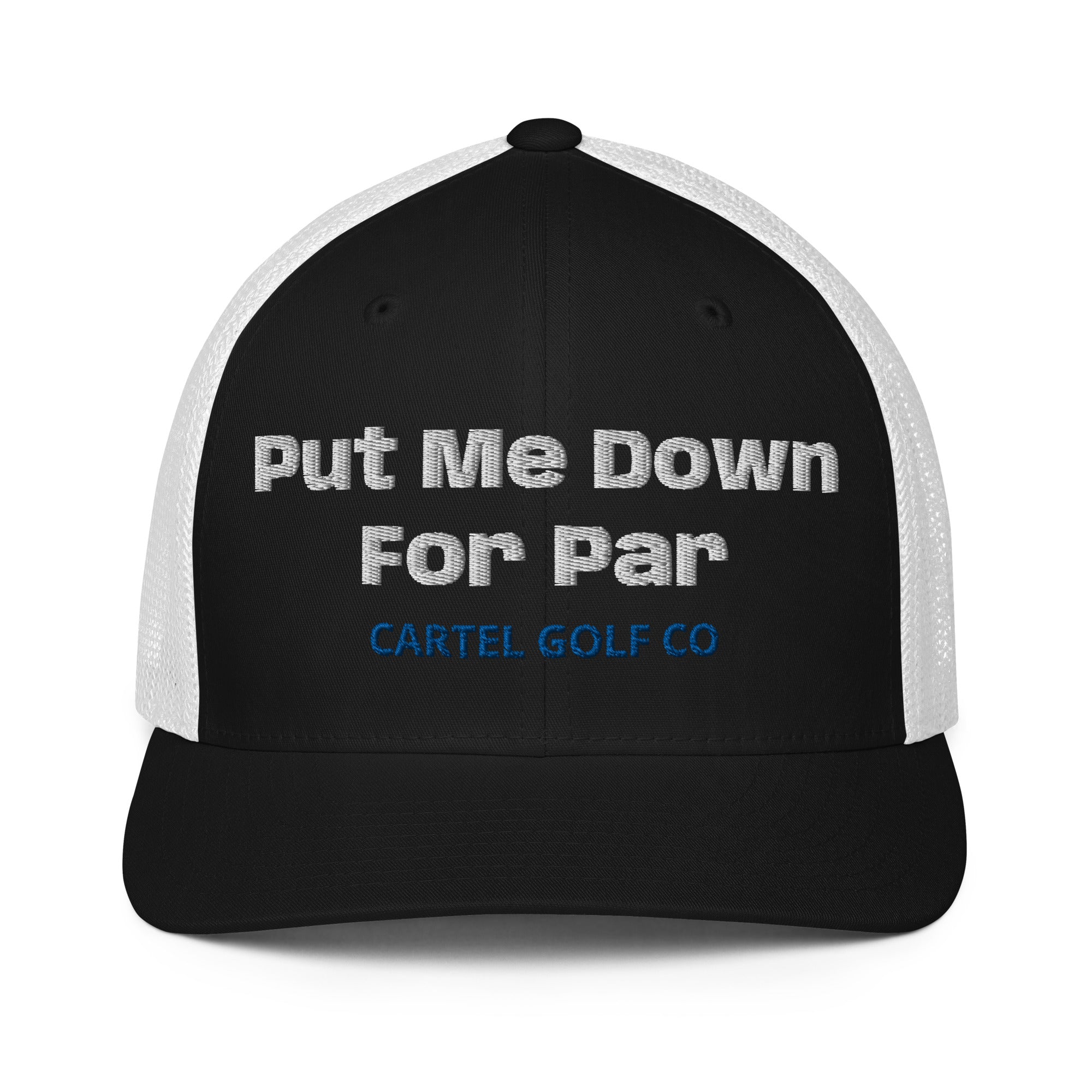 Closed-back trucker cap “Put me down for Par”