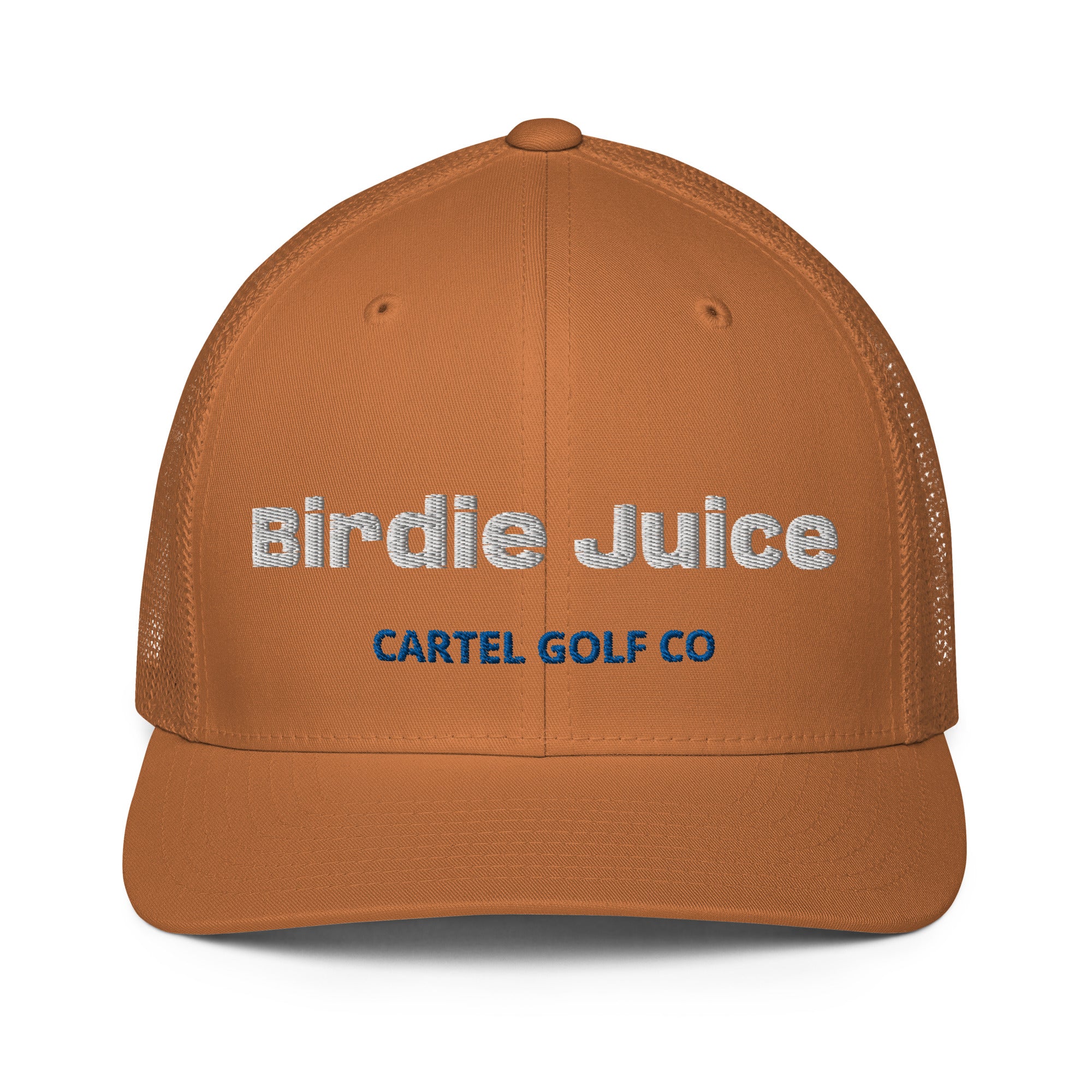 Closed-back trucker cap "Birdie Juice"