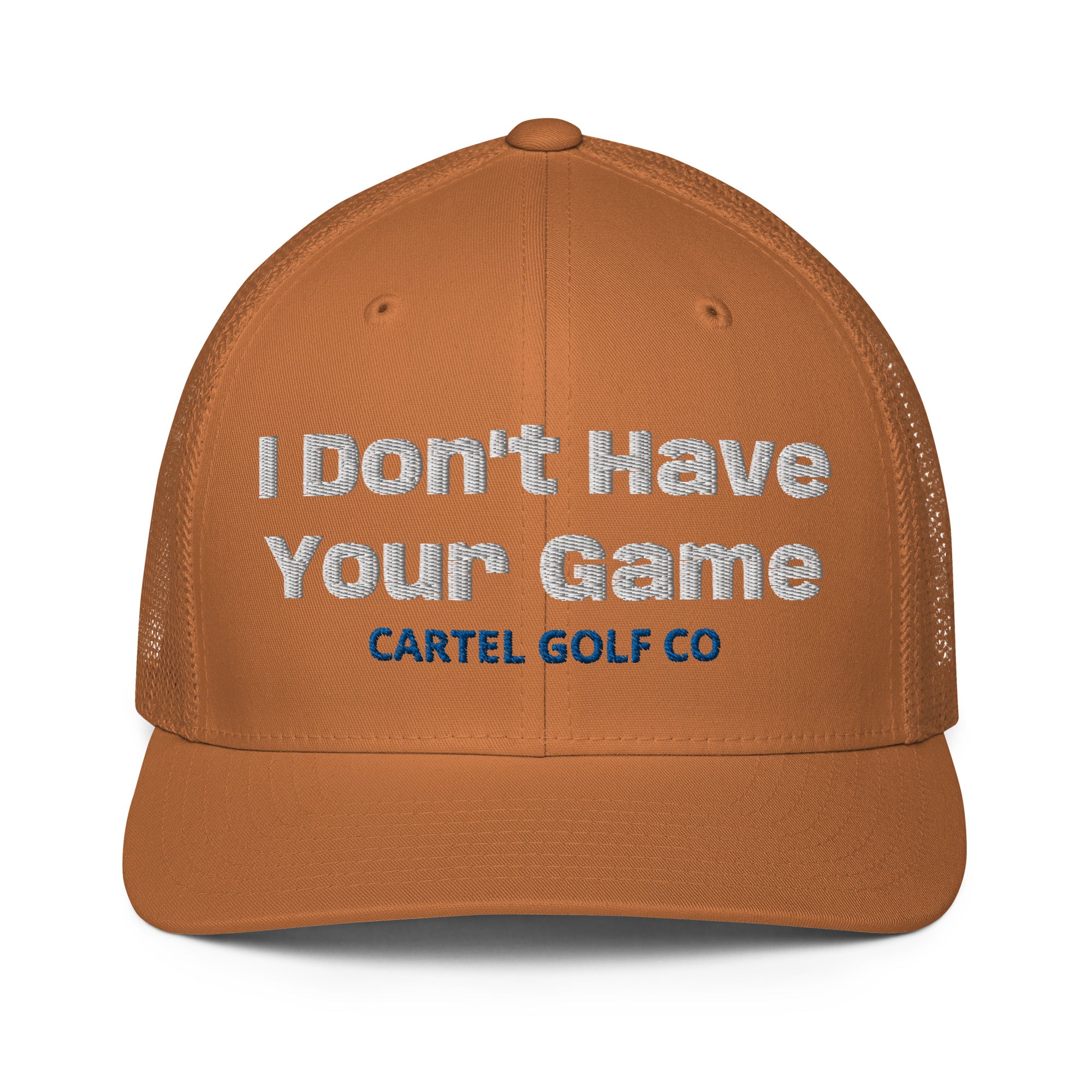 Closed-back trucker cap "I dont have your Game"