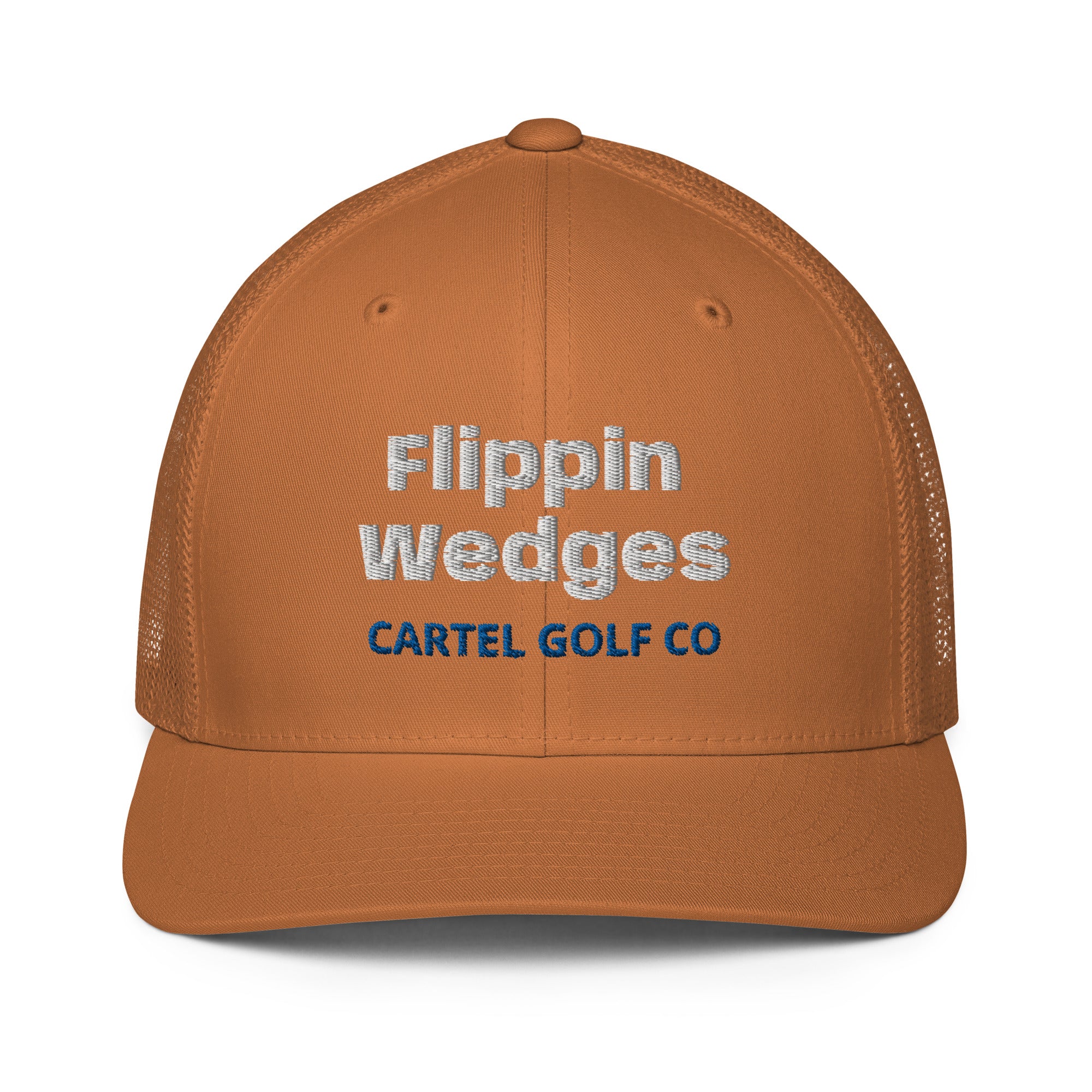 Closed-back trucker cap "Flippin Wedges"