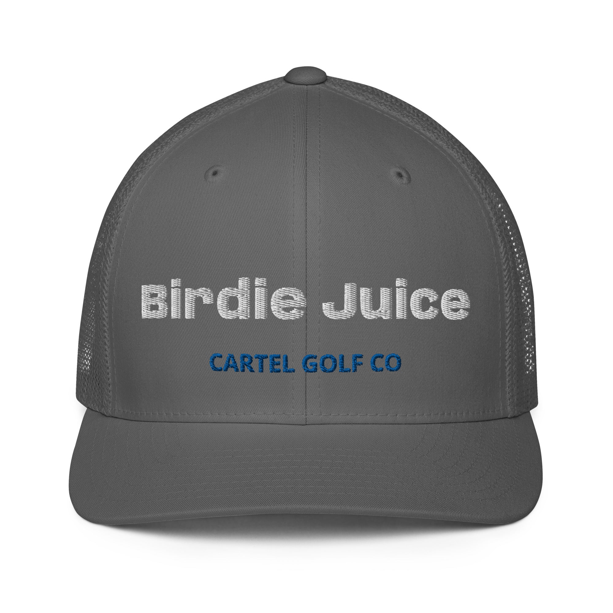 Closed-back trucker cap "Birdie Juice"