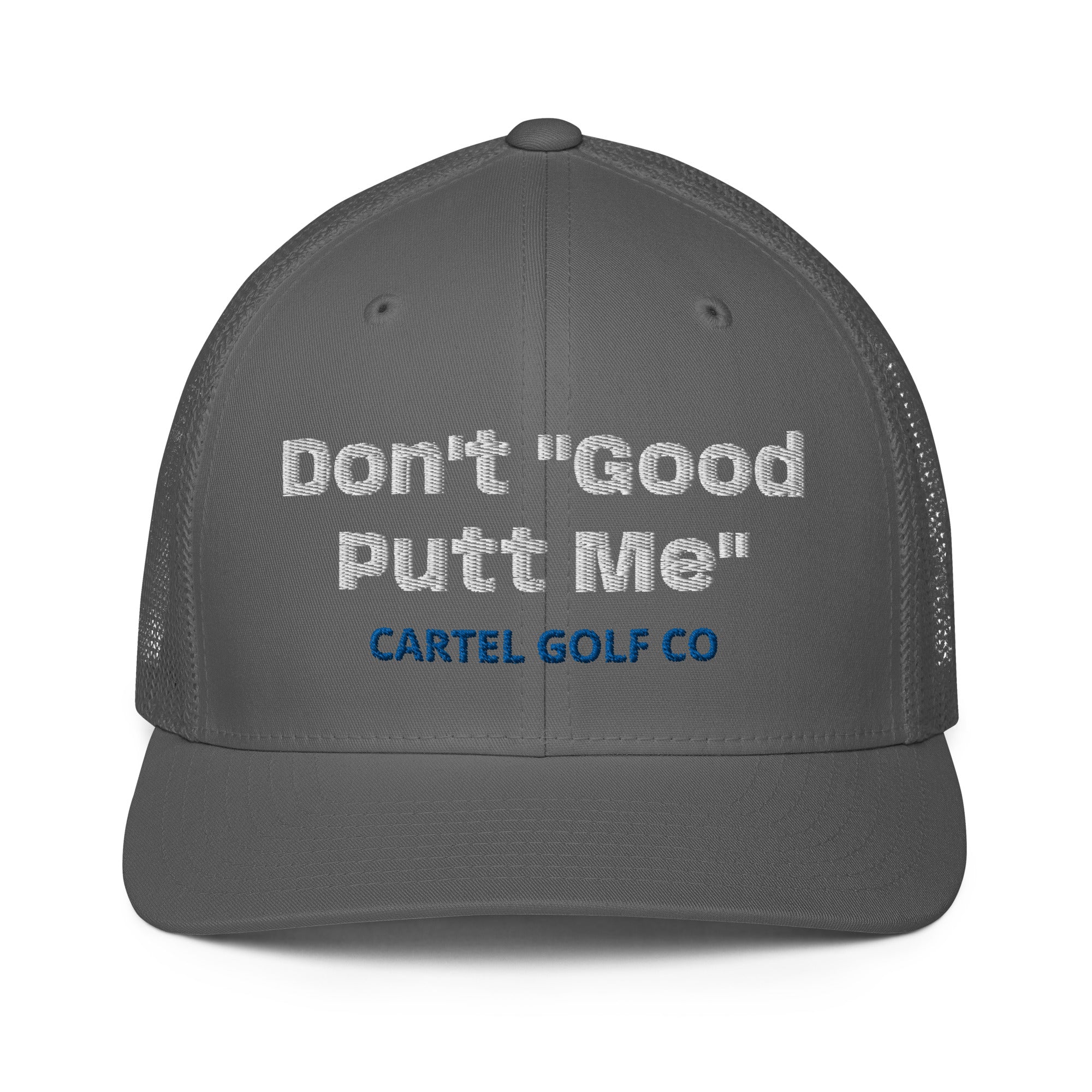 Closed-back trucker cap "Don't good putt Me"