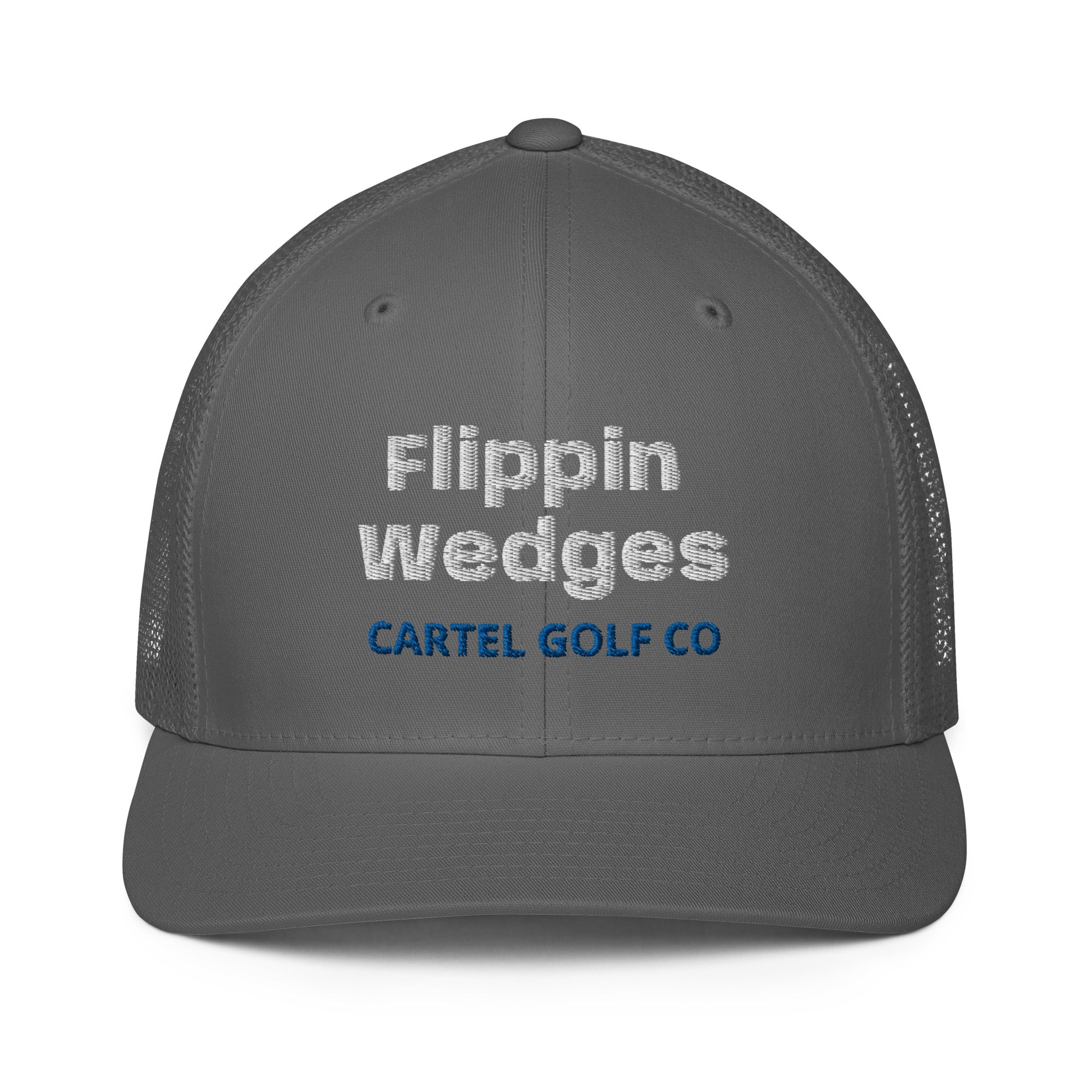 Closed-back trucker cap "Flippin Wedges"