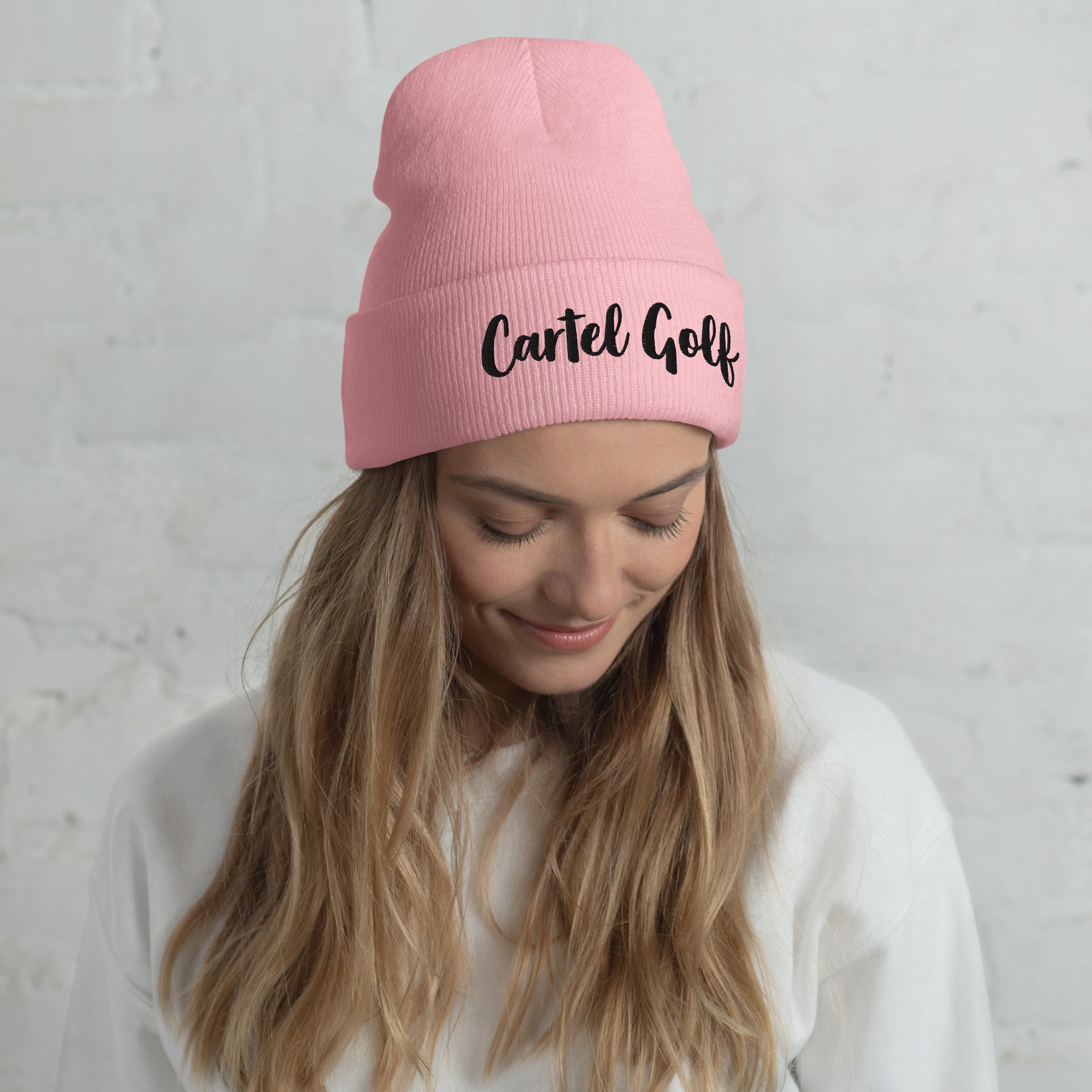 Cuffed Beanie "Breast Cancer Awarness"