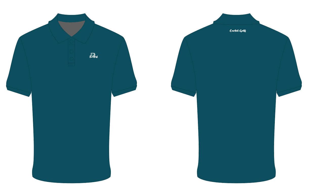 Solid Teal Polo