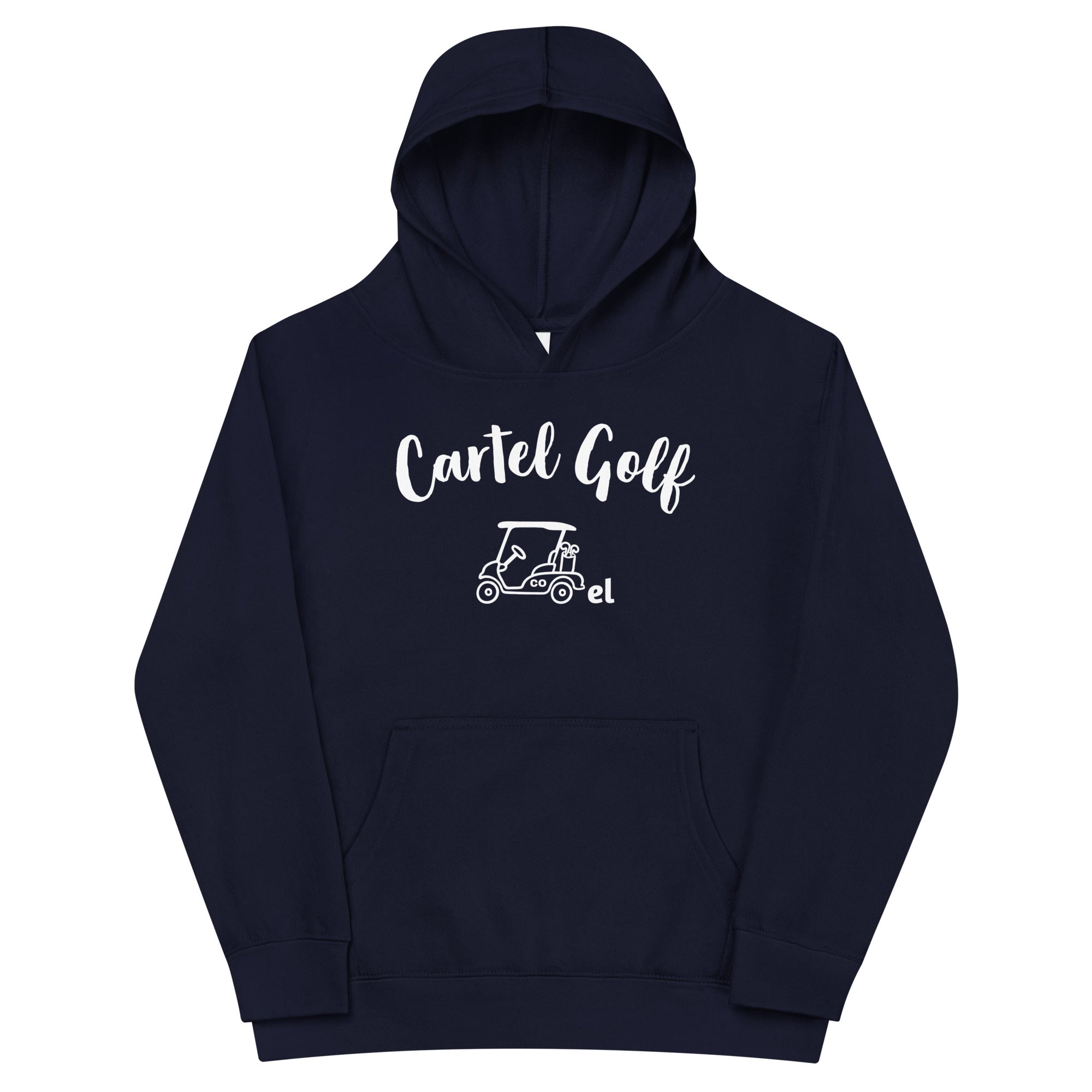 Kids fleece hoodie "Cartel Golf"