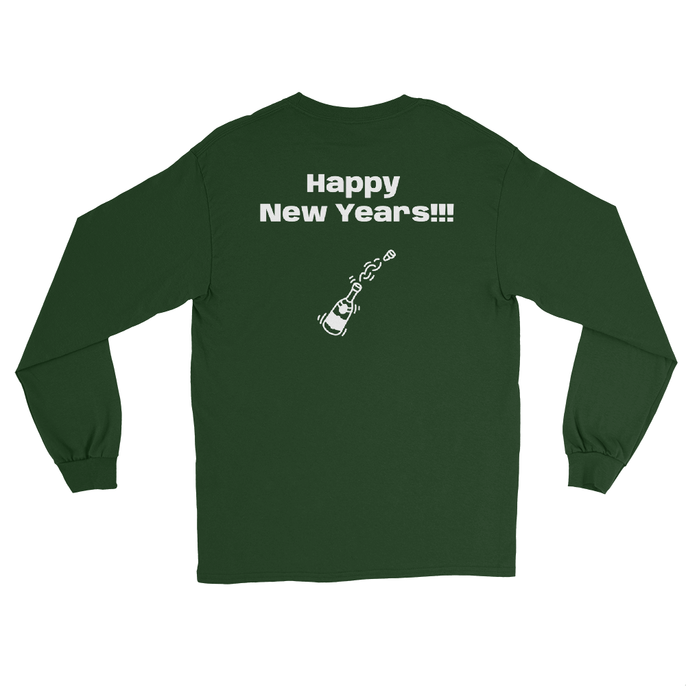 Men’s Long Sleeve Shirt "New Year's"