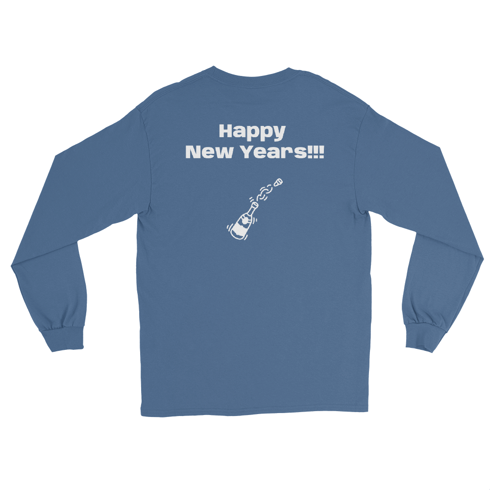 Men’s Long Sleeve Shirt "New Year's"