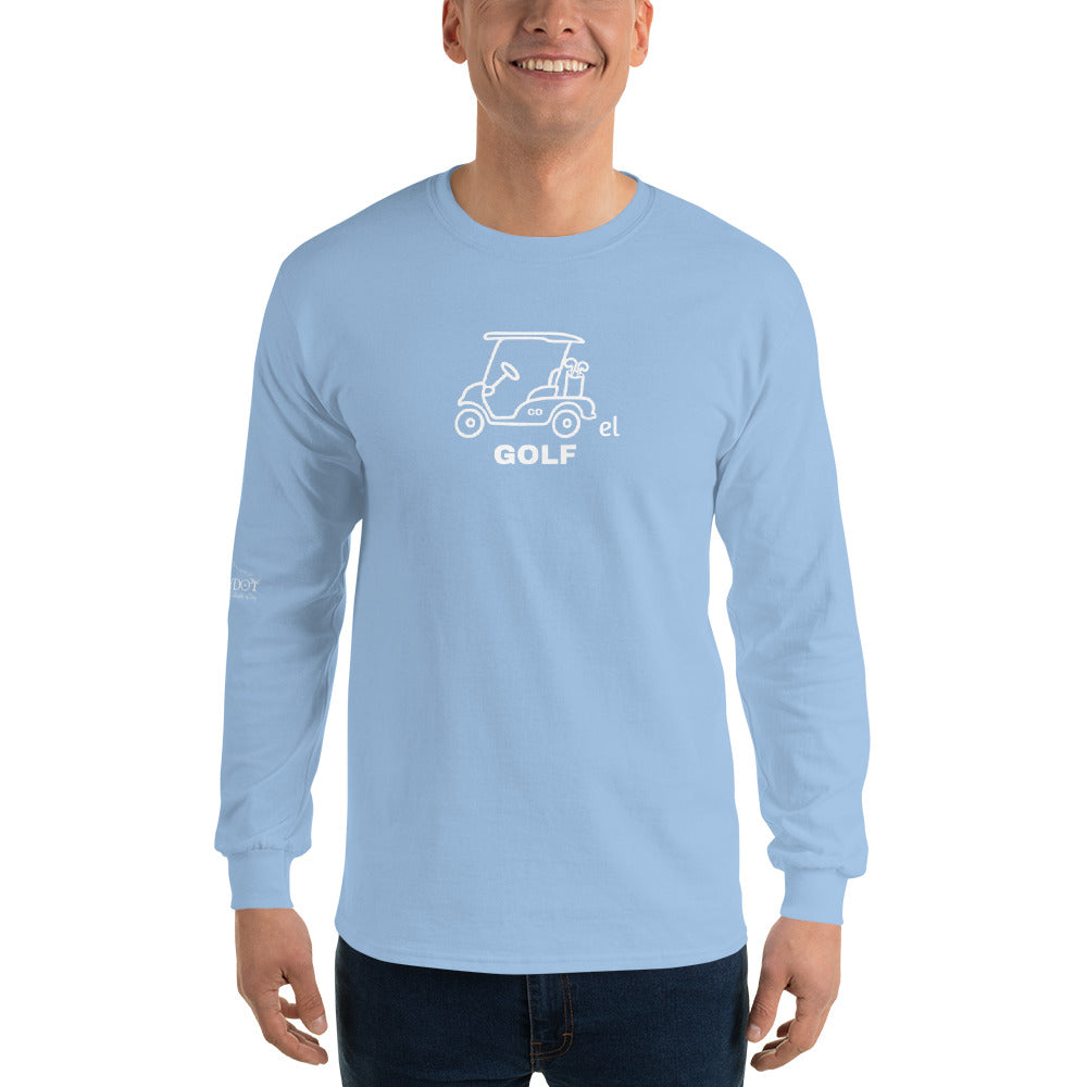 Men’s Long Sleeve Shirt "Everything Breaks away from the Greenhorn"