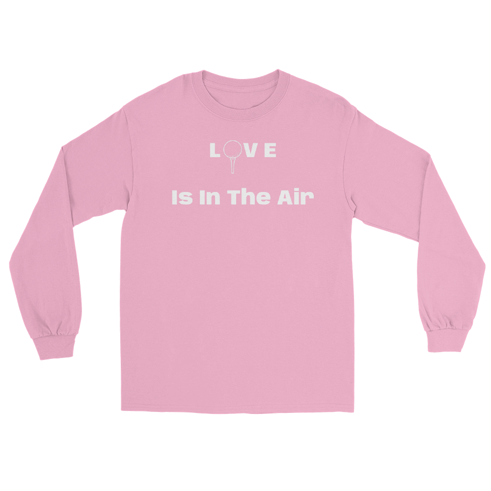 Men’s Long Sleeve Shirt “Love is in the air”