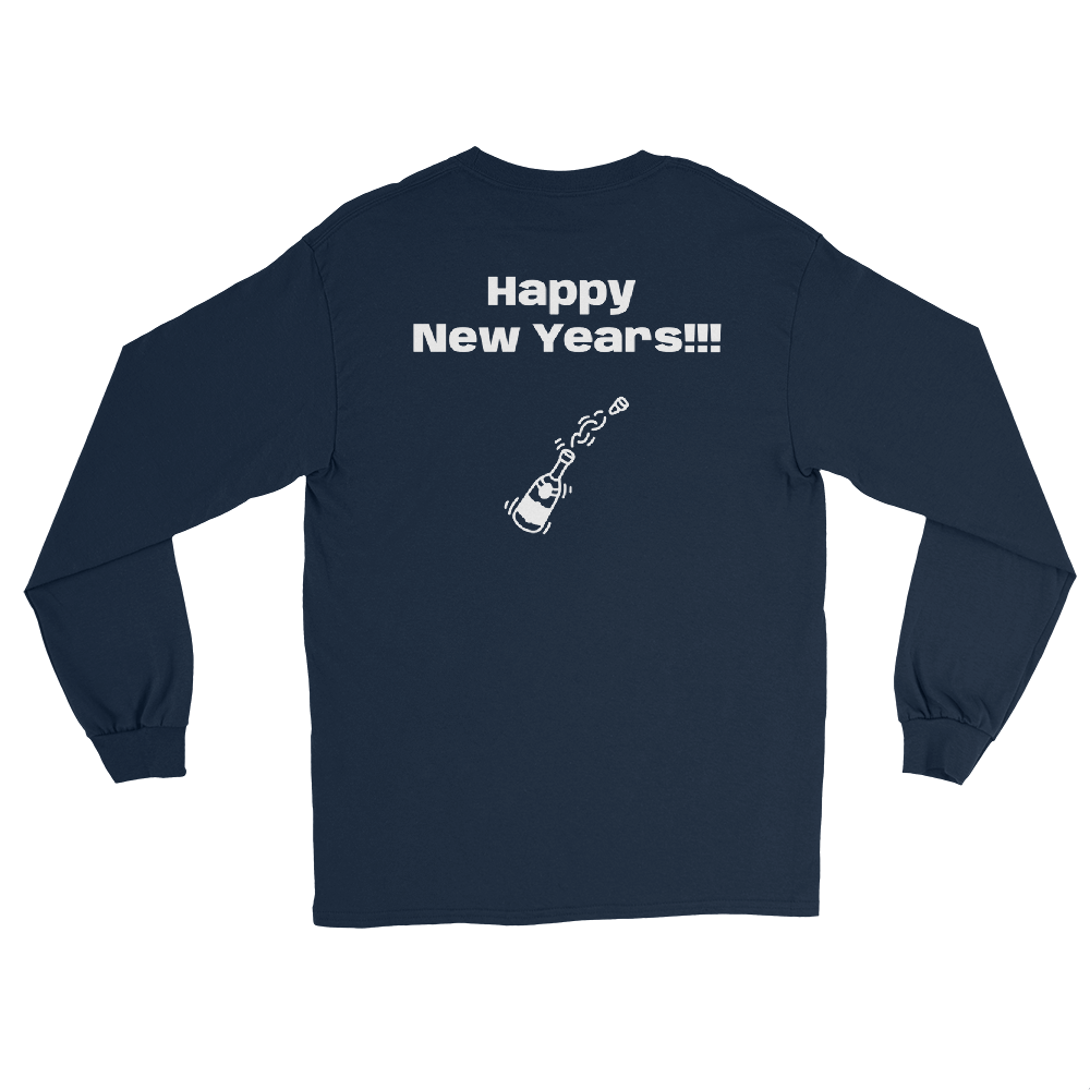 Men’s Long Sleeve Shirt "New Year's"