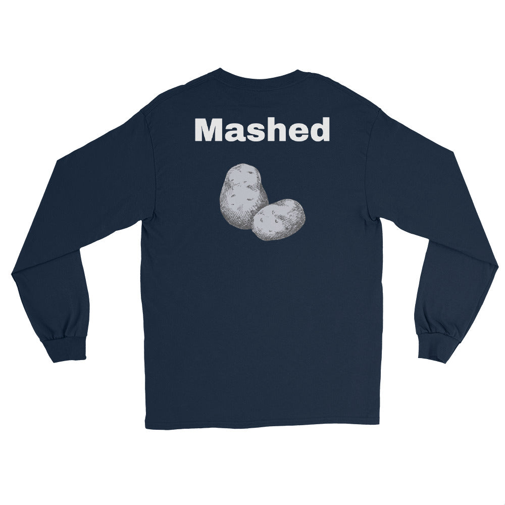 Men’s Long Sleeve Shirt "Mashed Potatoes"