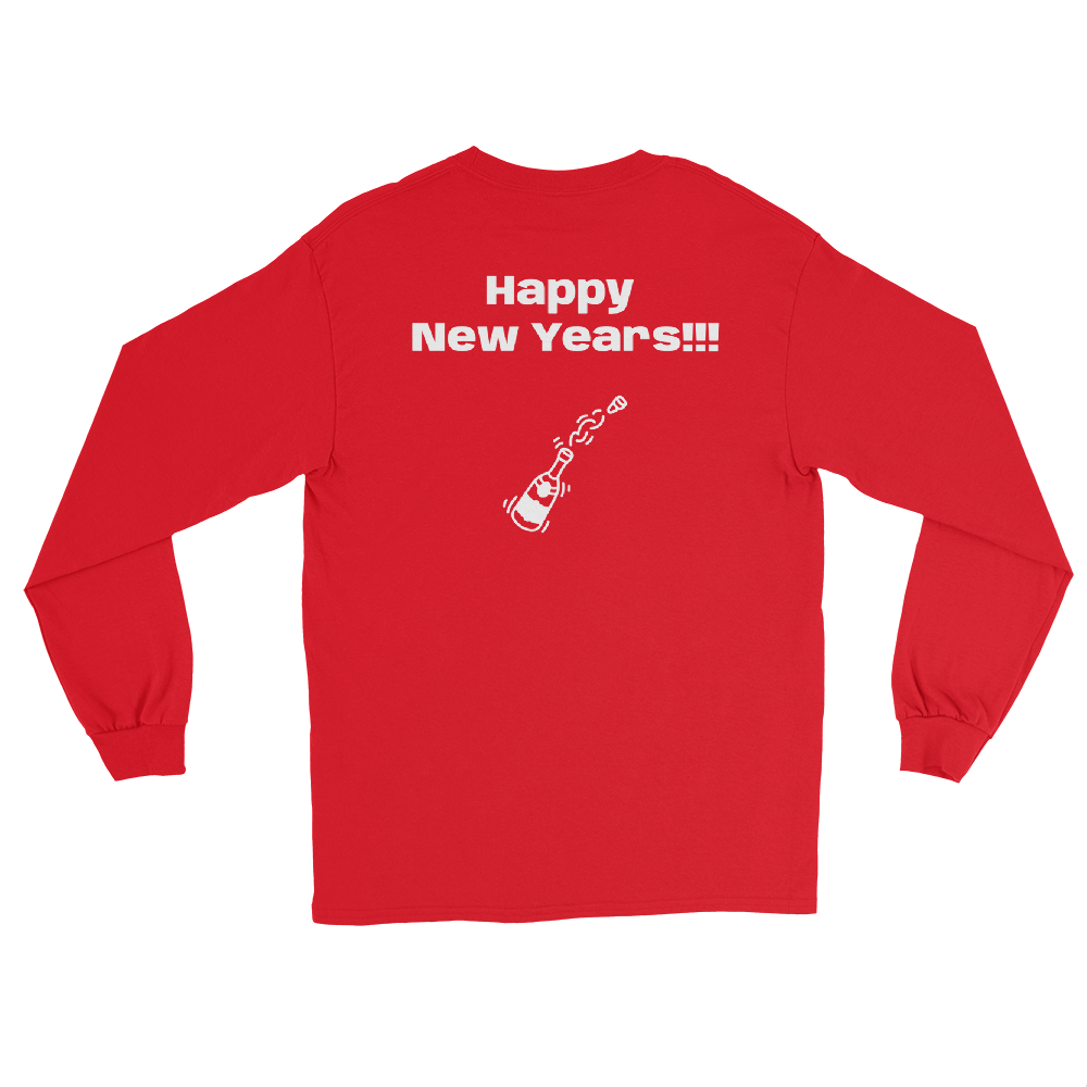 Men’s Long Sleeve Shirt "New Year's"