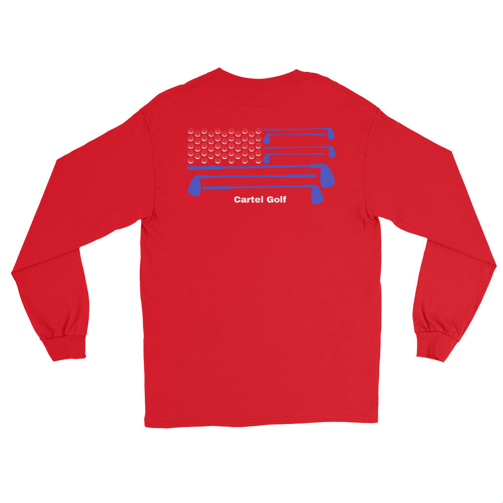 Men’s Long Sleeve Shirt "Cartel Golf USA"