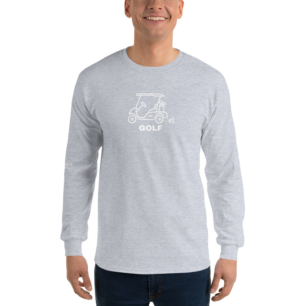 Men’s Long Sleeve Shirt "Everything Breaks away from the Greenhorn"