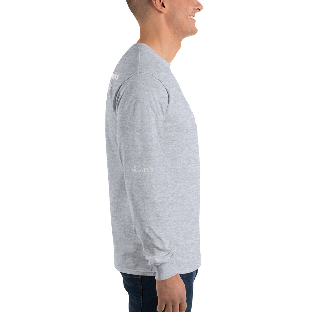 Men’s Long Sleeve Shirt "Everything Breaks away from the Greenhorn"