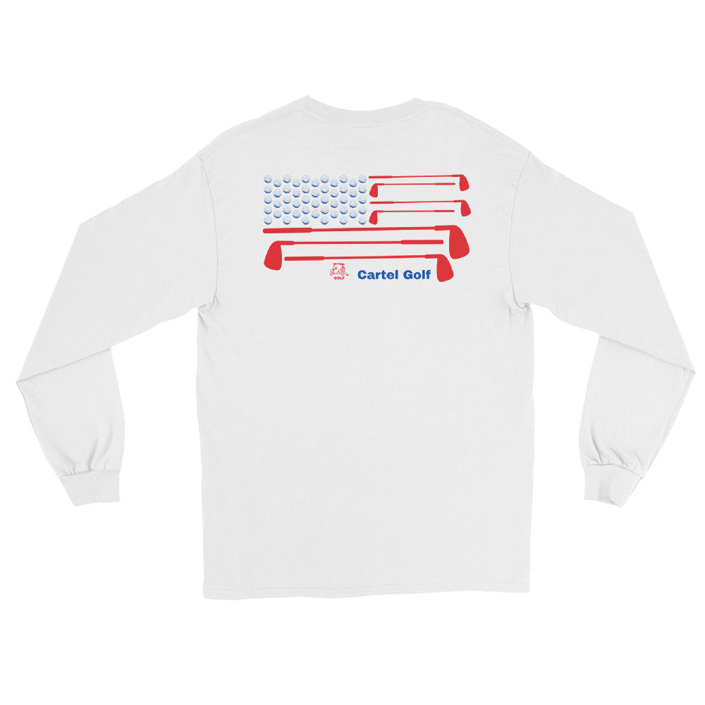 Men’s Long Sleeve Shirt "Cartel Golf USA"