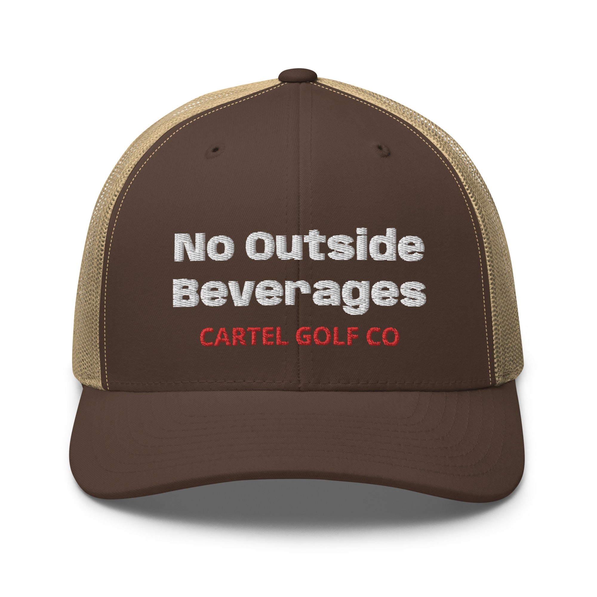 Trucker Cap “ No outside Beverages”