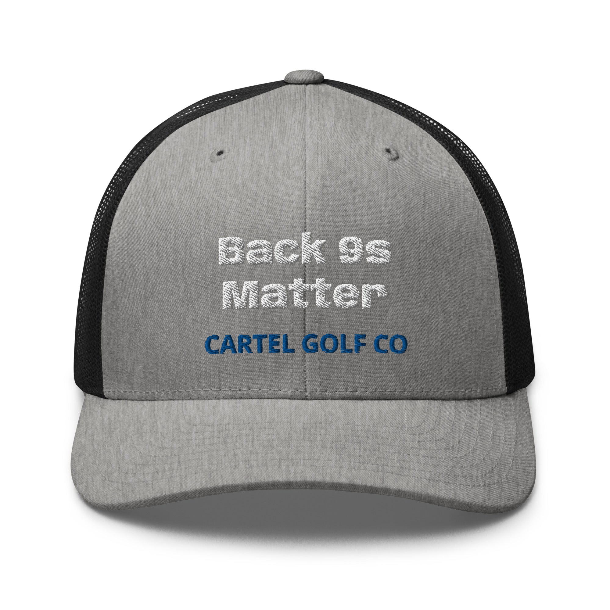 Trucker Cap "Back 9s Matter"