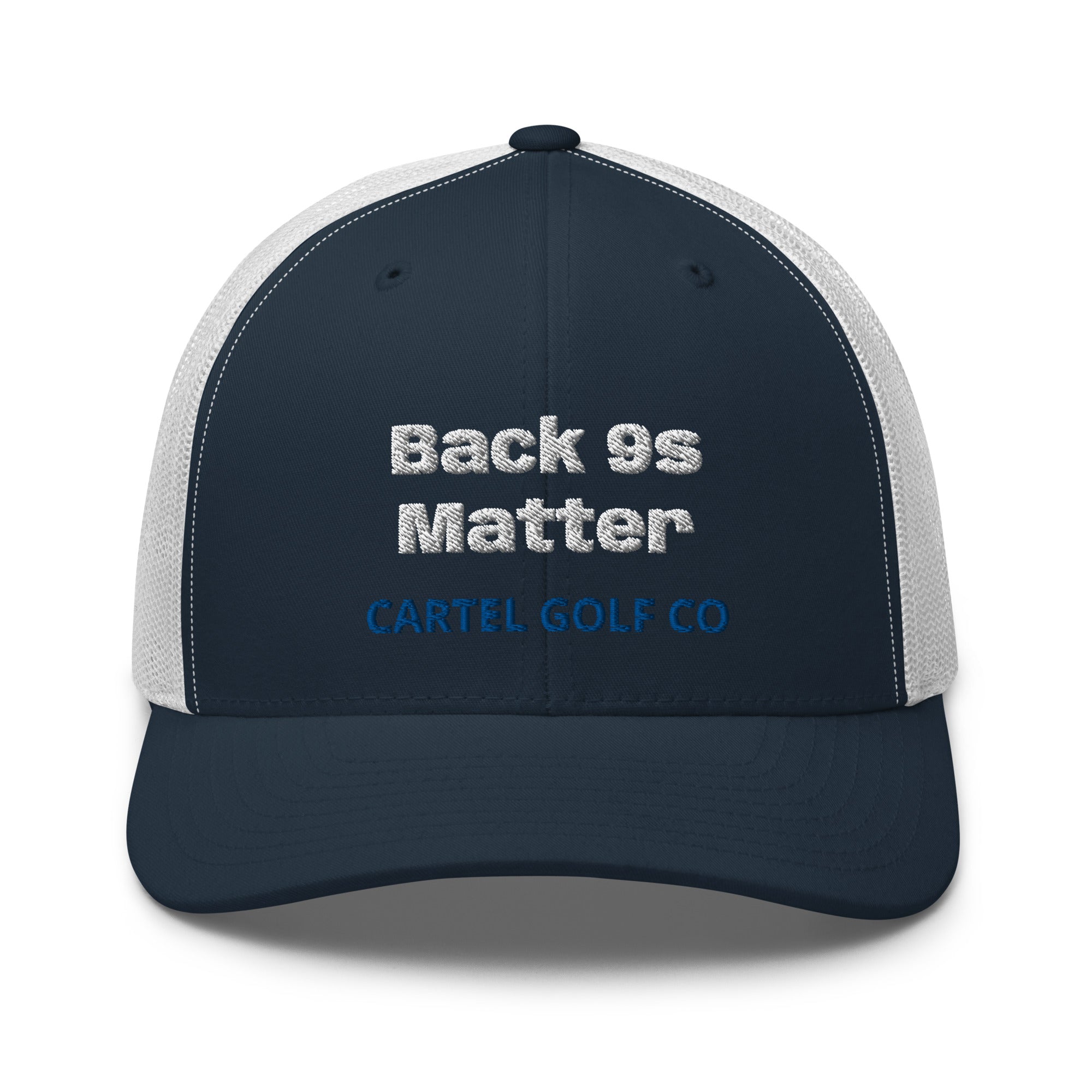 Trucker Cap "Back 9s Matter"