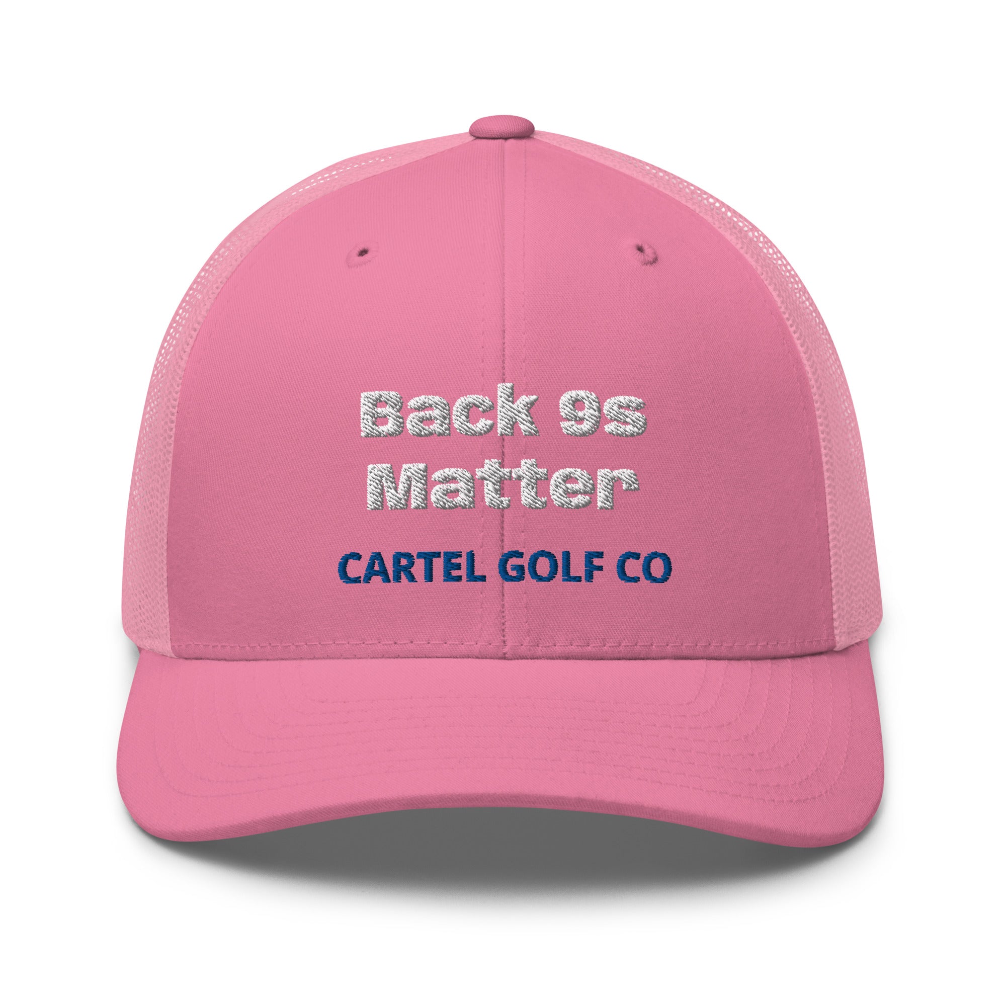 Trucker Cap "Back 9s Matter"