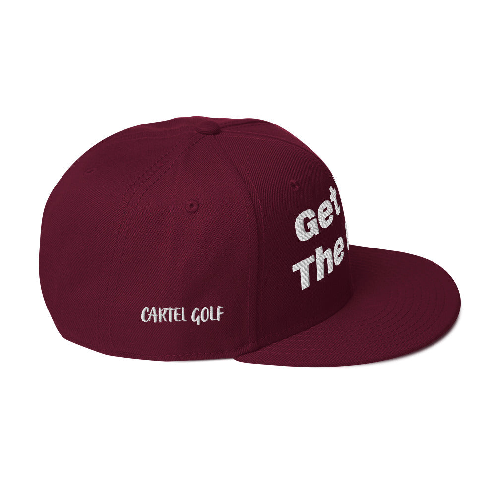 Snapback Hat "Get it to the Hole"