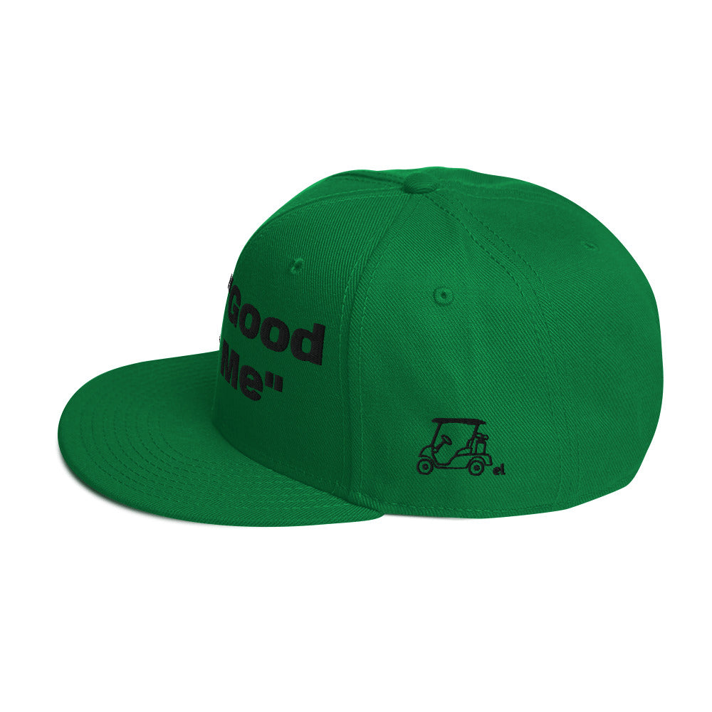 Snapback Hat "Don't "Good Putt Me""