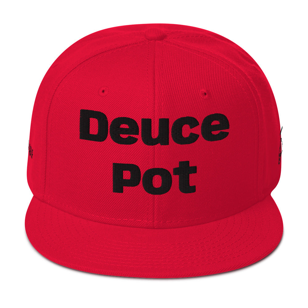 Snapback Hat "Deuce Pot"