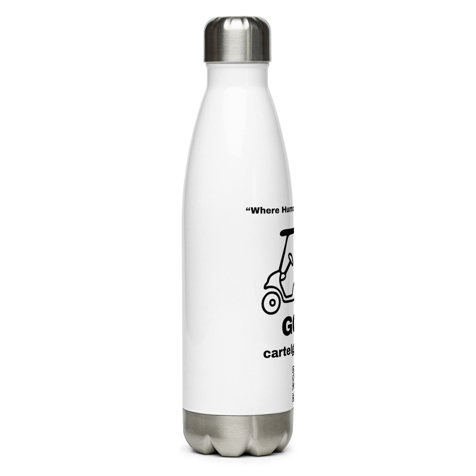 Stainless steel water bottle "Cartel Golf"