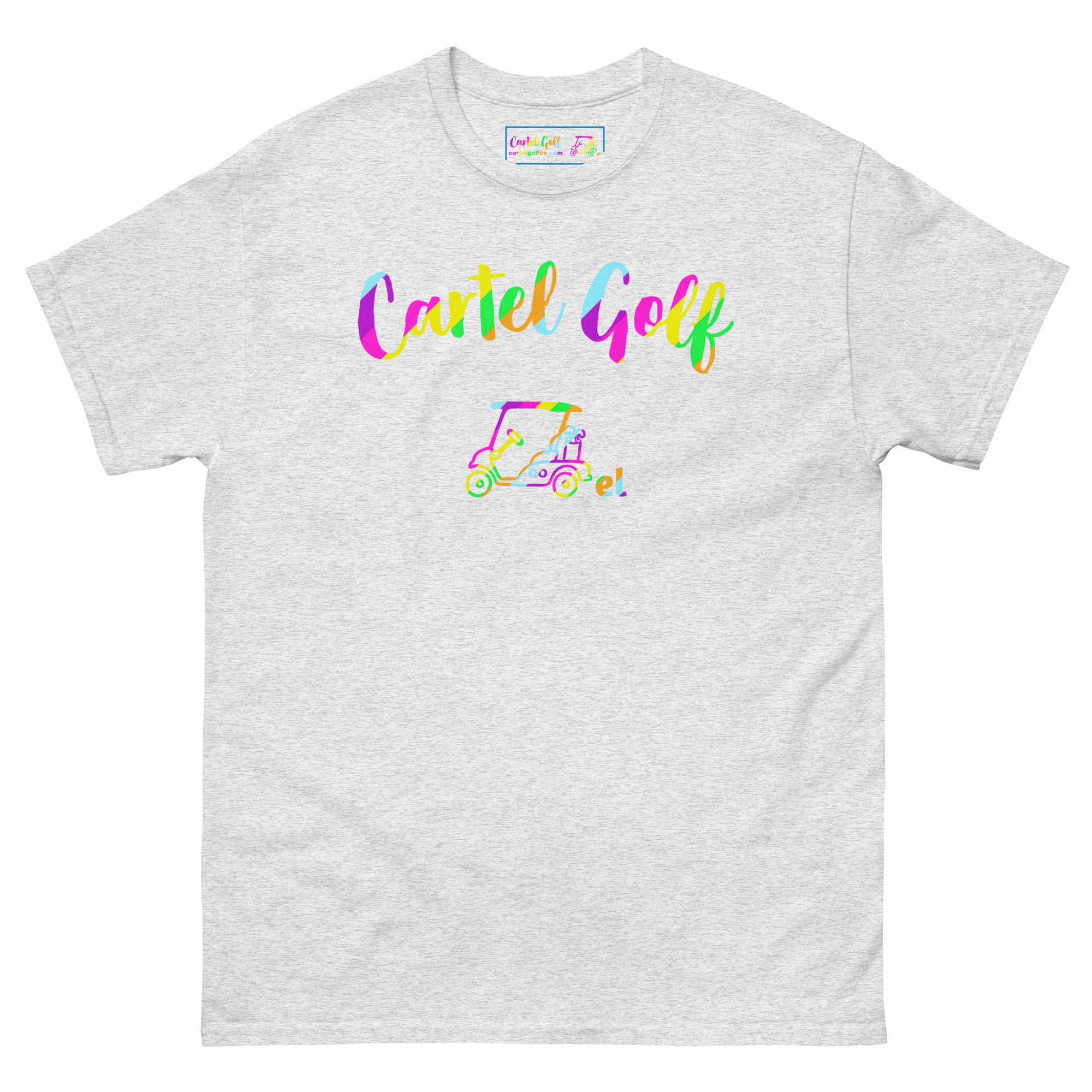 Unisex classic tee "Cartel Golf Colorful"