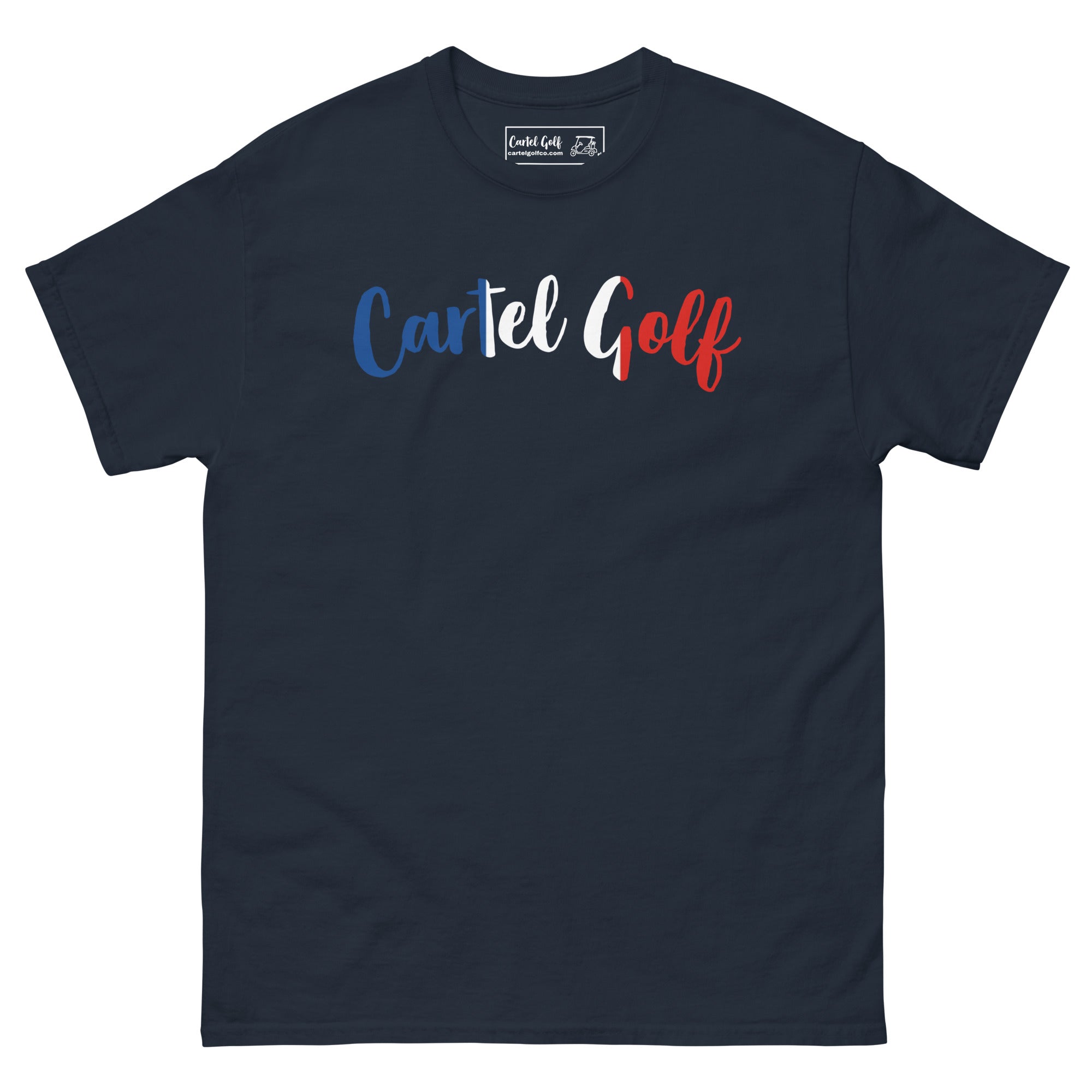 Unisex classic tee "Cartel Golf France"