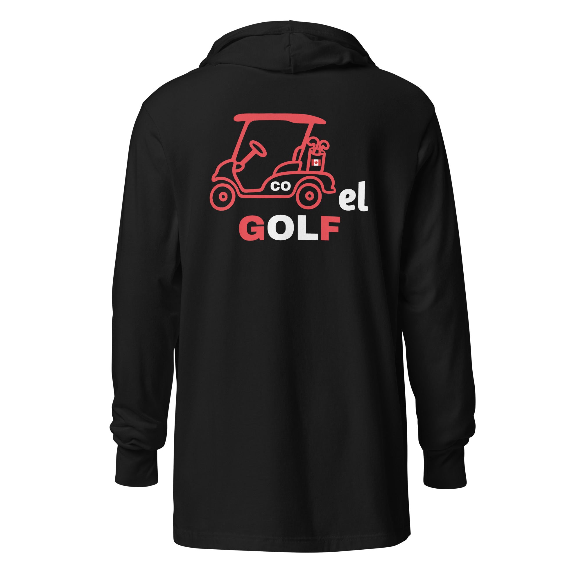 Hooded long-sleeve tee "Cartel Golf Canada"