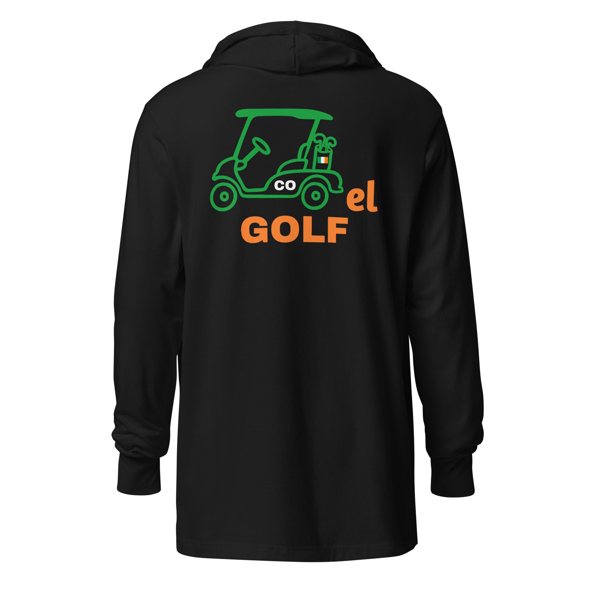 Hooded long-sleeve tee "Cartel Golf Irish"